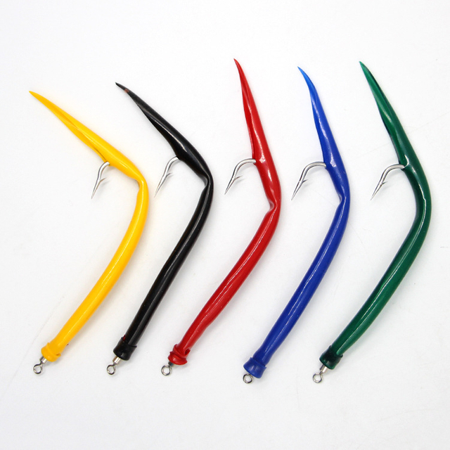 Colorful Eel Jig Hook