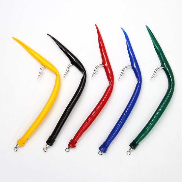 Colorful Eel Jig Hook