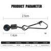 Rolling Swivel Hooked Snap