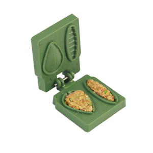 Dual Feeder Bait Mold Green